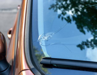 Windshield crack