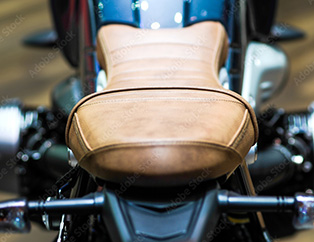 Protection for leather motorcycle seat